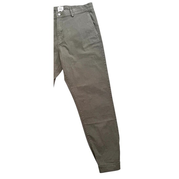 Flint and Tinder 365 Jogger Moss Green Drawstring Canvas Casual Pants Size 33 - Picture 4 of 8